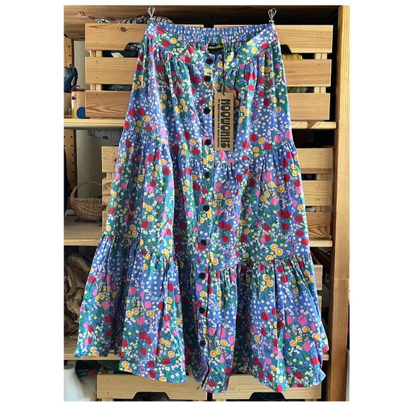 NWT Nooworks Prairie Skirt Super Bloom - Picture 2 of 7